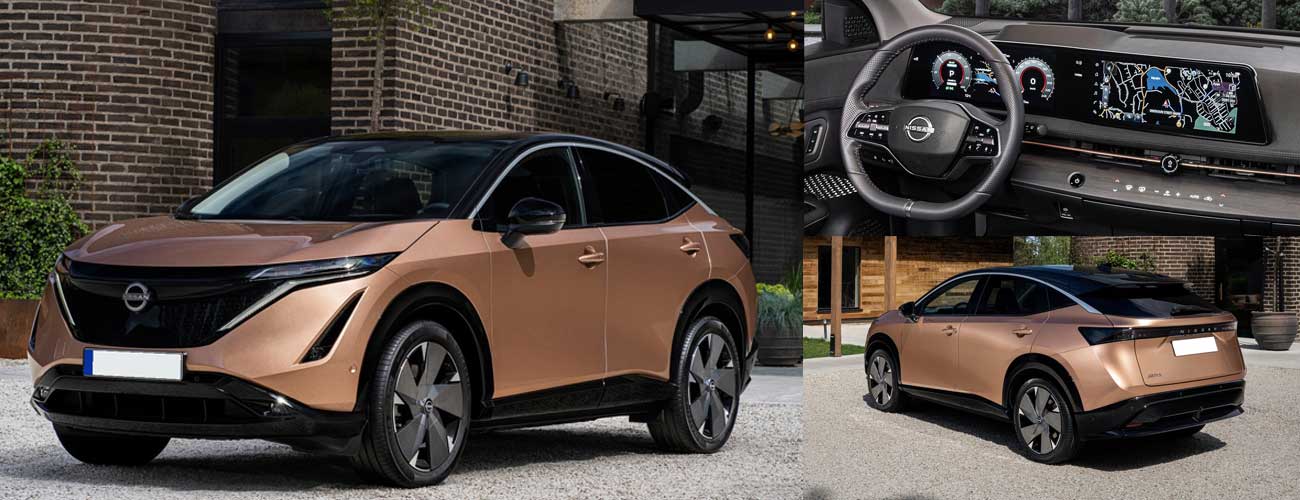 nissan ariya for top 10 evs